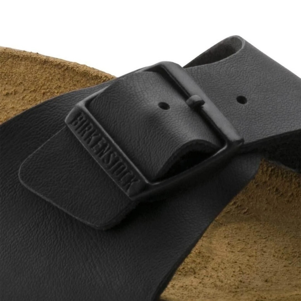 Birkenstock Madrid Birko-Flor Sandals Shoes Black Size 40/9 - Picture 7 of 8